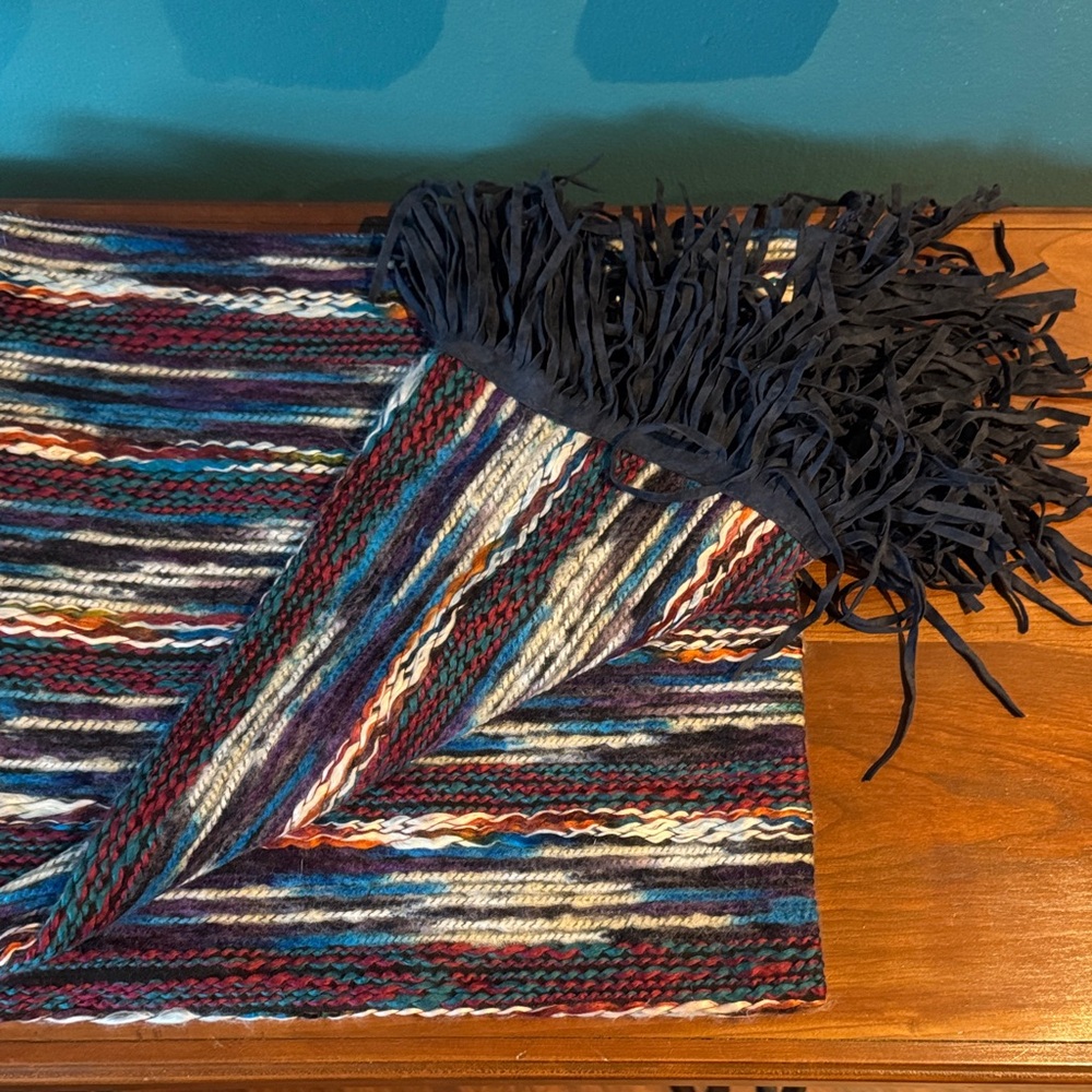 Multicolor Striped Scarf